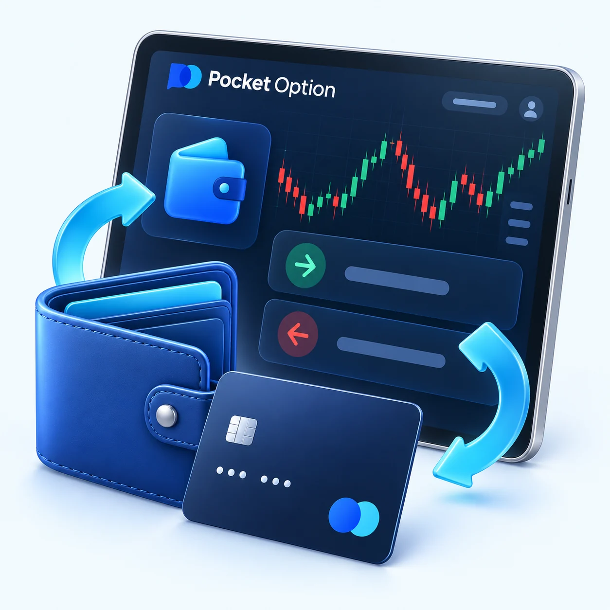 Пополнение и вывод Pocket Option: кошелёк, карта и движение средств